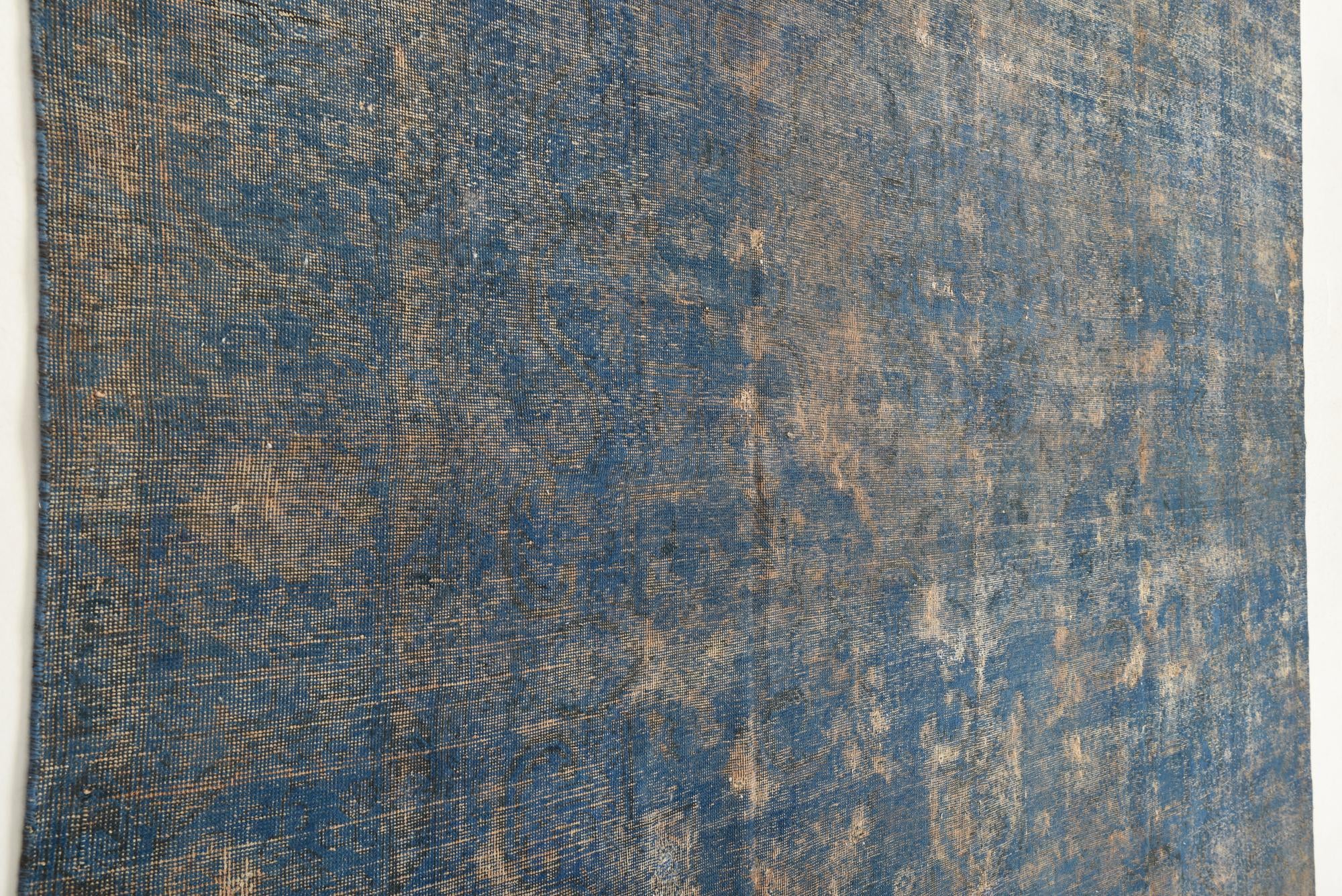 9' 5 x 12' 7 Hand Knotted Ultra Vintage Persian Wool Rug