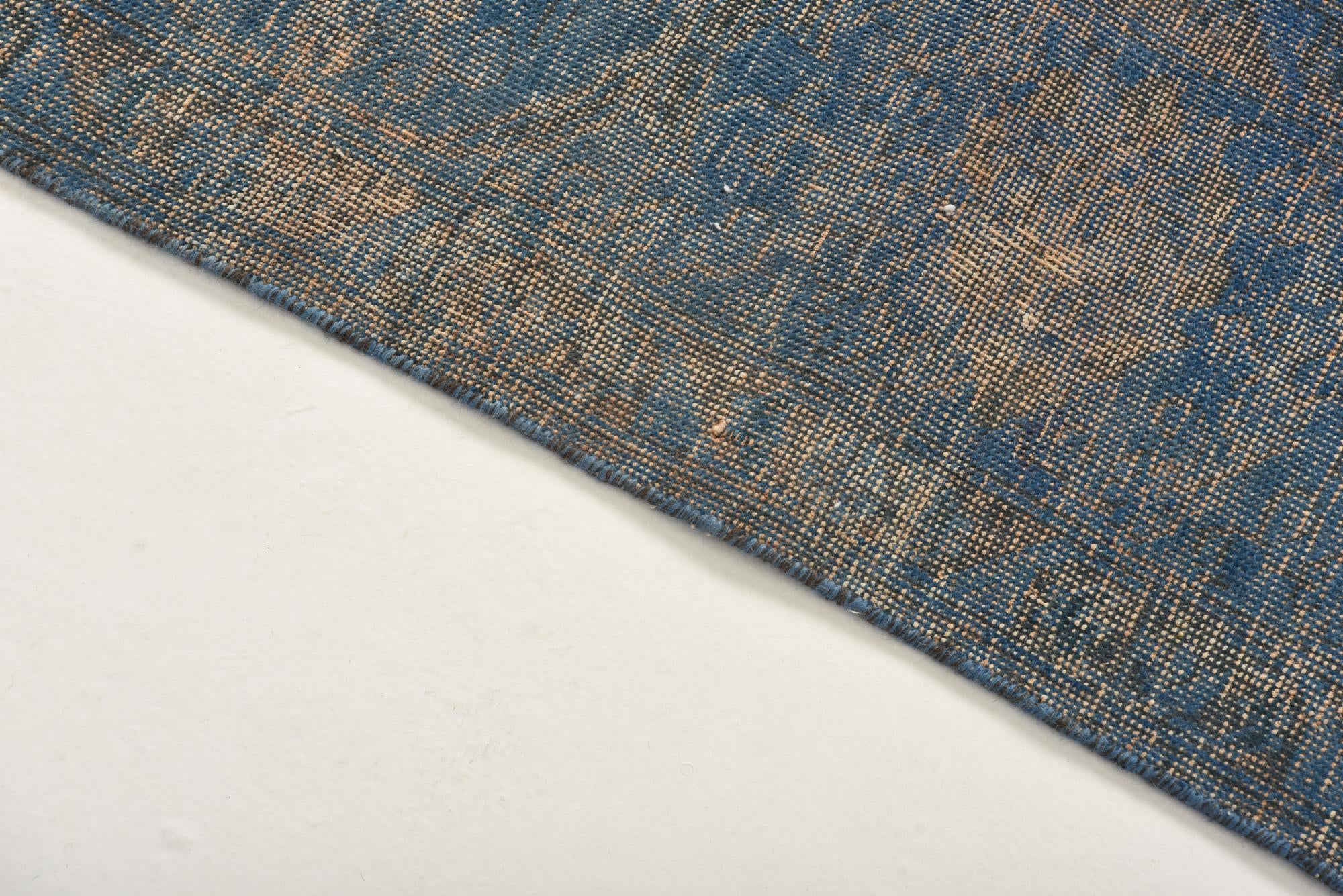 9' 5 x 12' 7 Hand Knotted Ultra Vintage Persian Wool Rug
