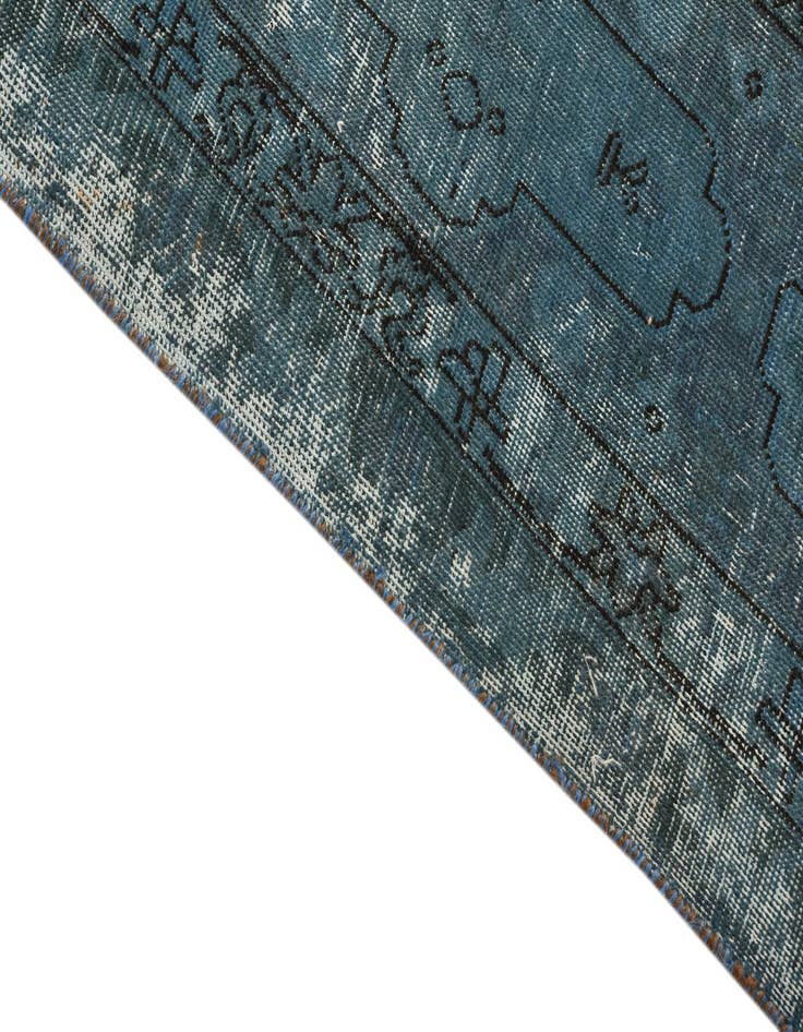 Detail image of 10' x 12' 8  Hand Knotted Ultra Vintage Persian Wool Rug