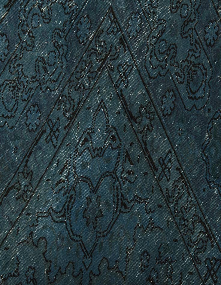 Detail image of 10' x 12' 8  Hand Knotted Ultra Vintage Persian Wool Rug