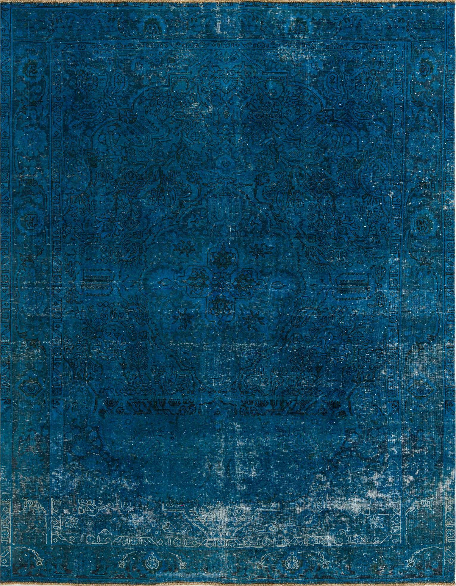 Primary image 8' 1 x 10' 6  Hand Knotted Ultra Vintage Persian Wool Rug