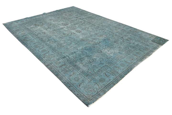 8' x 11' 1 Hand Knotted Ultra Vintage Persian Wool Rug