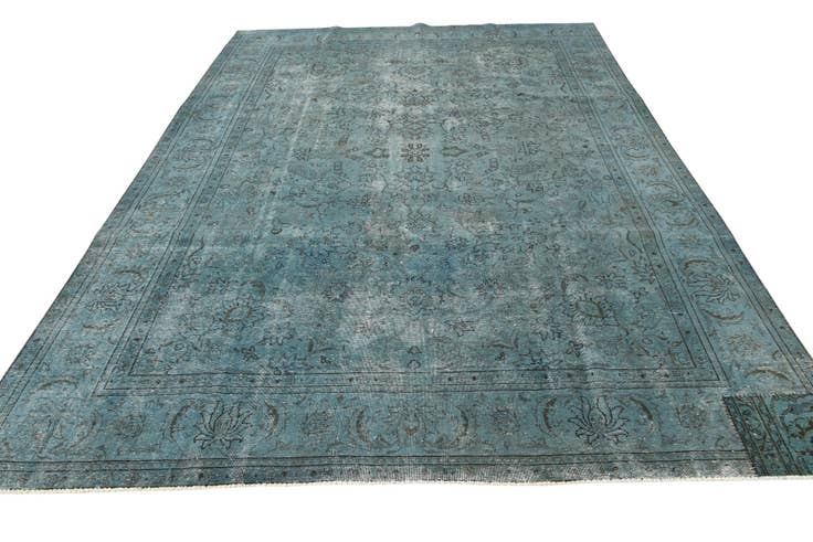 Detail image of 8' x 11' 1 Hand Knotted Ultra Vintage Persian Wool Rug