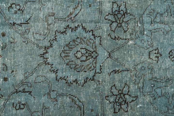 8' x 11' 1 Hand Knotted Ultra Vintage Persian Wool Rug