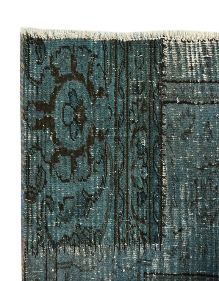 Detail image of 8' x 11' 1  Hand Knotted Ultra Vintage Persian Wool Rug