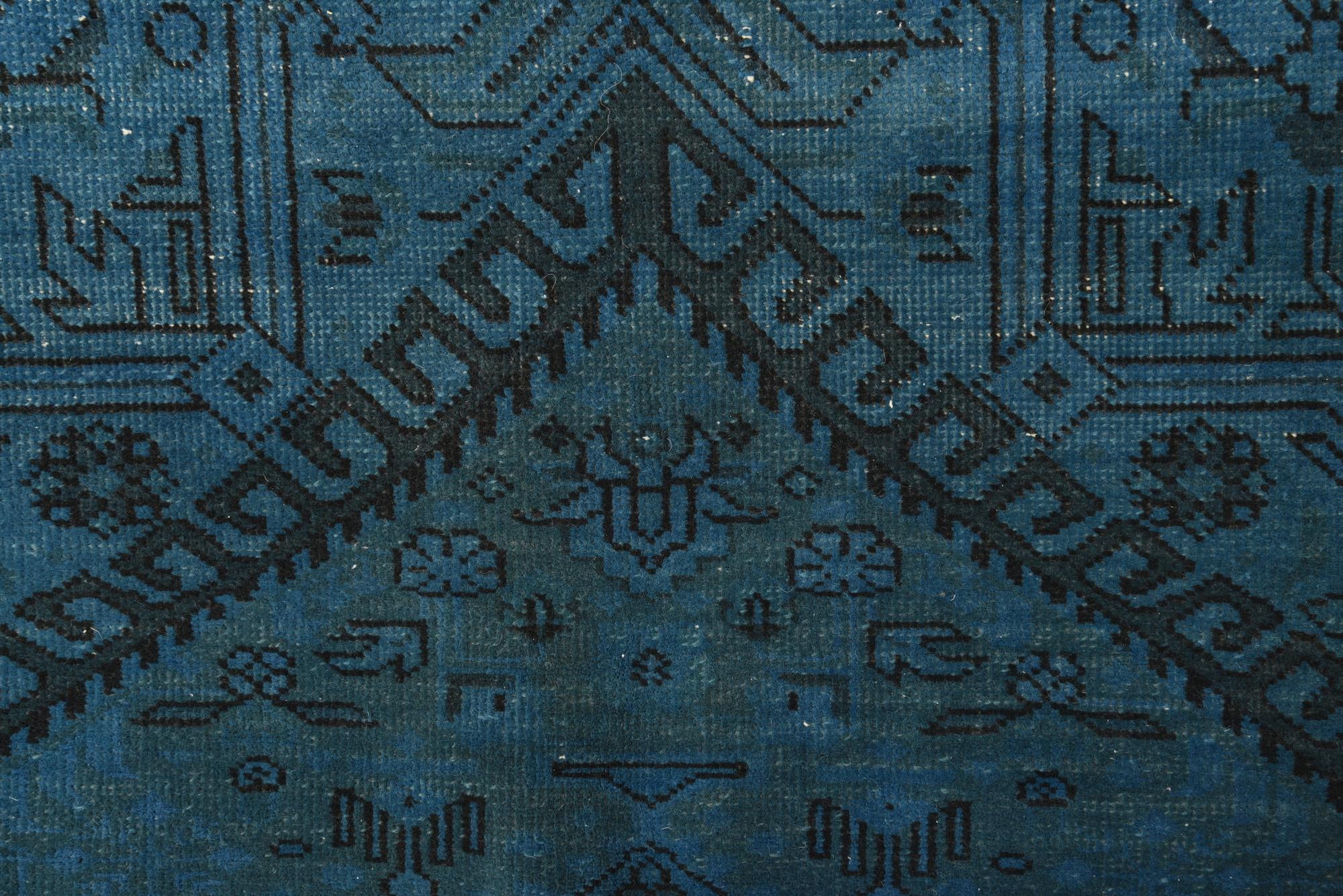 9' 8 x 13' 1 Hand Knotted Ultra Vintage Persian Wool Rug