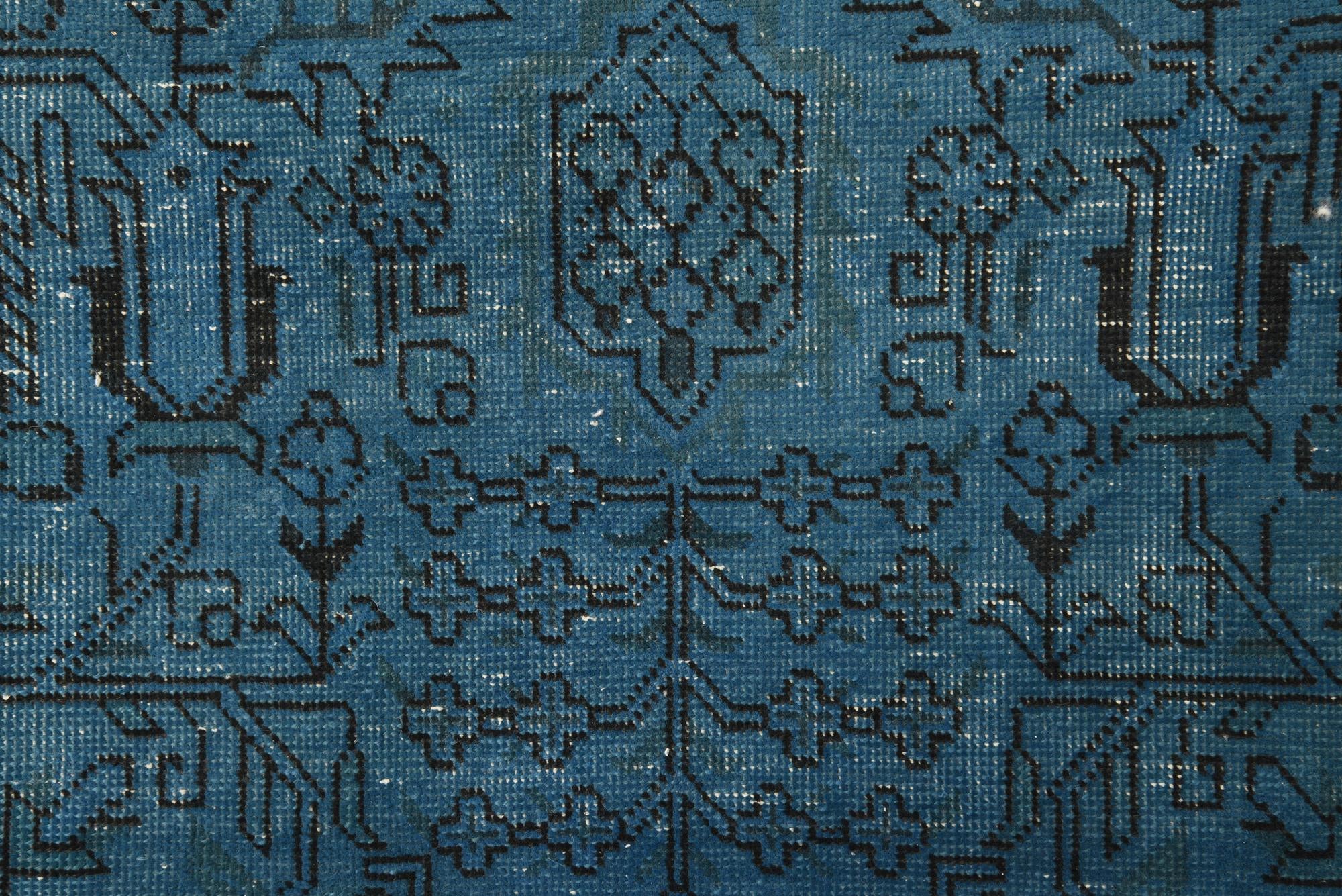 9' 8 x 13' 1 Hand Knotted Ultra Vintage Persian Wool Rug