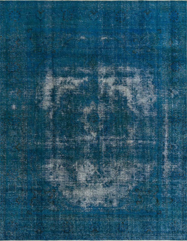 Detail image of 9' 7 x 13' 2 Hand Knotted Ultra Vintage Persian Wool Rug