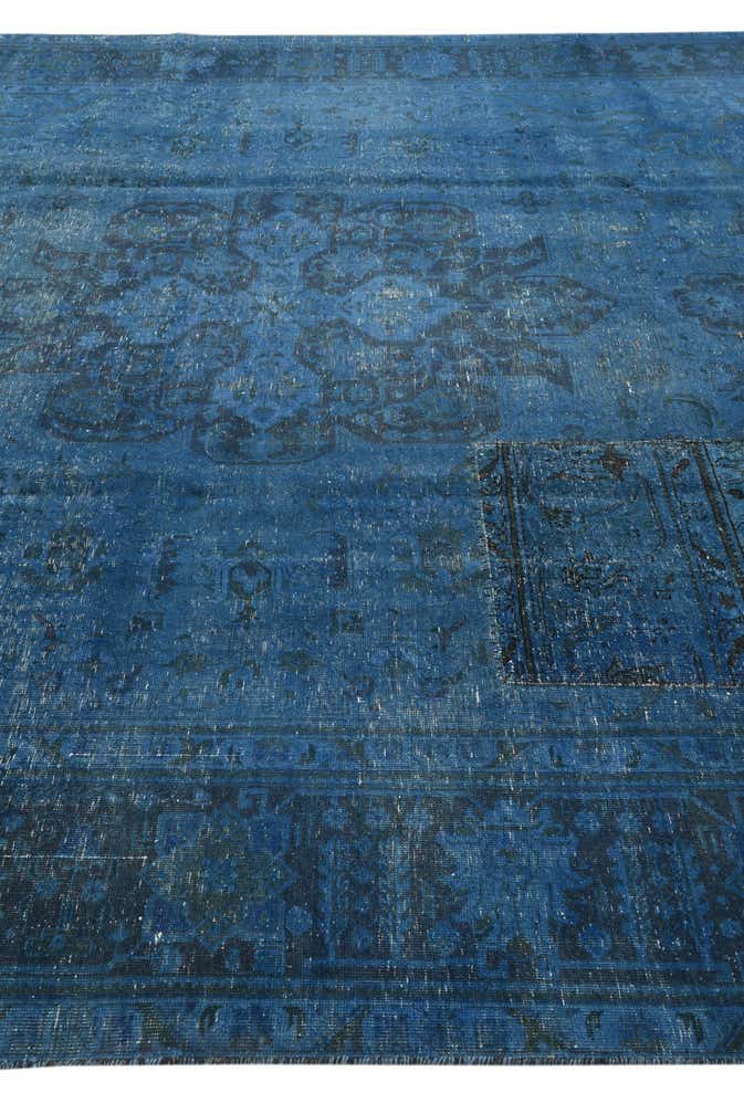 10' x 13' Hand Knotted Ultra Vintage Persian Wool Rug