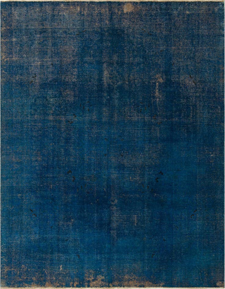 Detail image of 10' 2 x 12' 6 Hand Knotted Ultra Vintage Persian Wool Rug