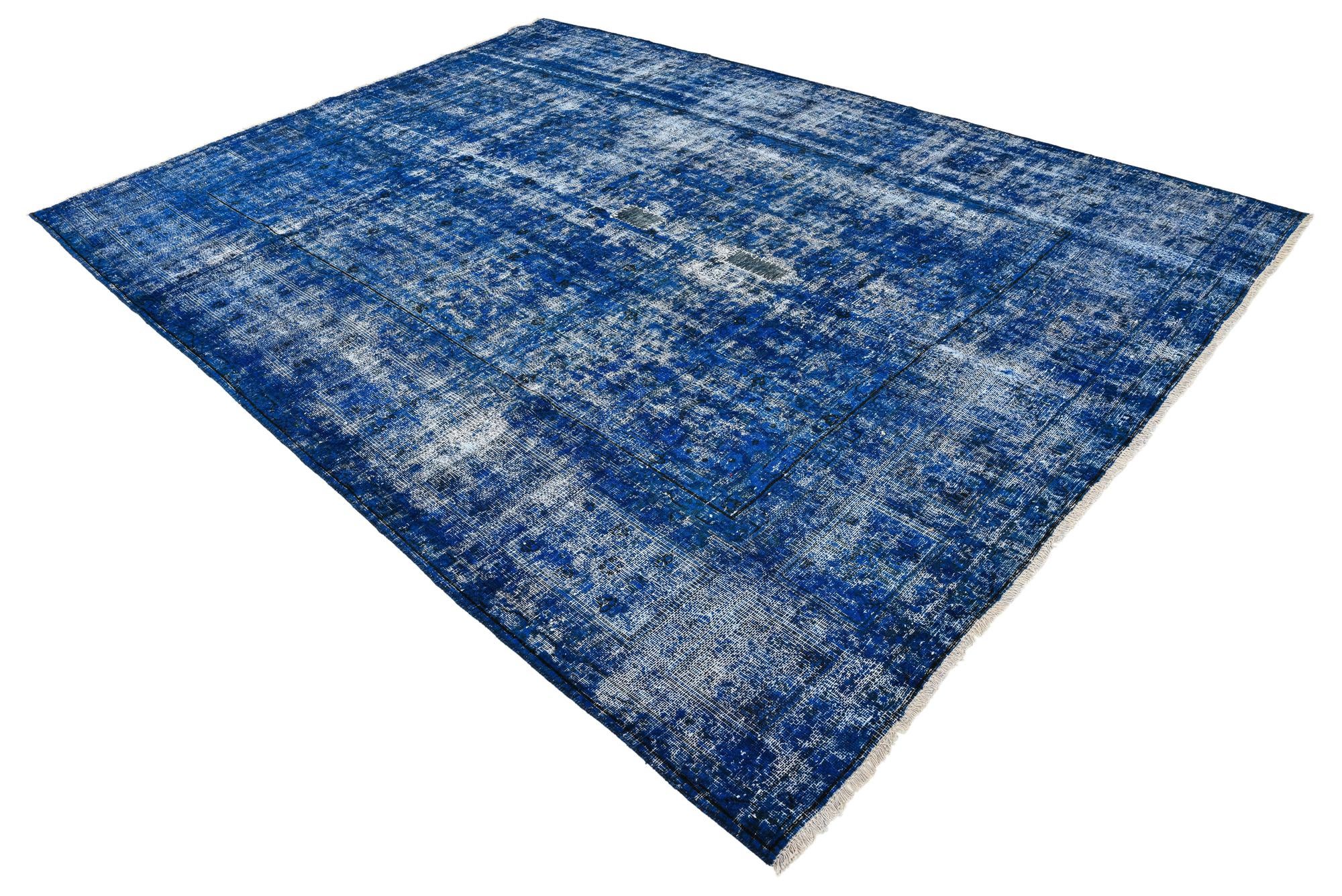 8' 6 x 11' 6 Hand Knotted Ultra Vintage Persian Wool Rug