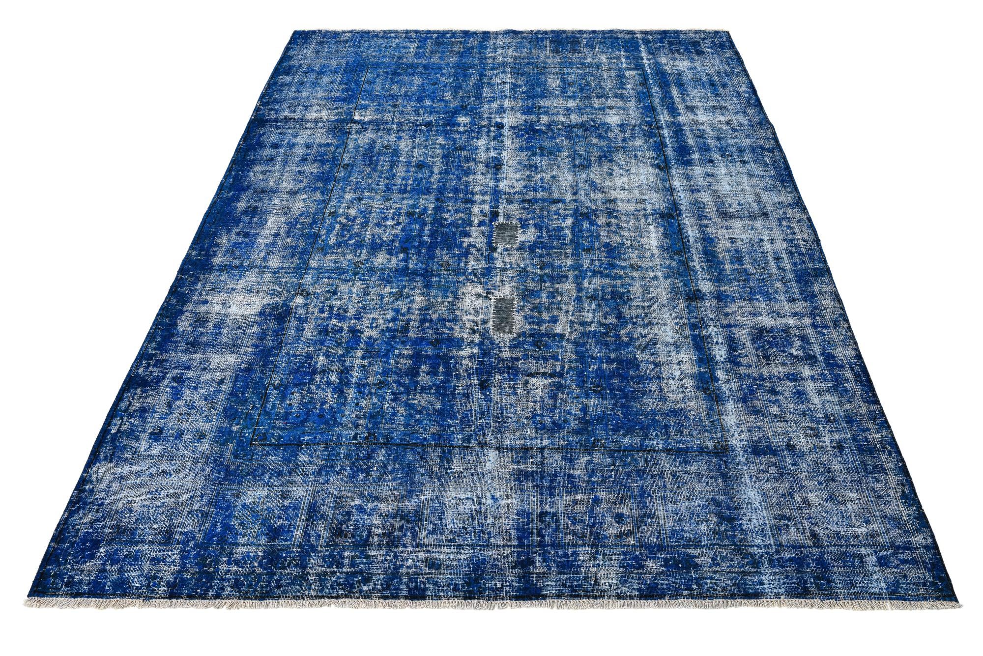 8' 6 x 11' 6 Hand Knotted Ultra Vintage Persian Wool Rug