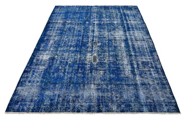 8' 6 x 11' 6 Hand Knotted Ultra Vintage Persian Wool Rug