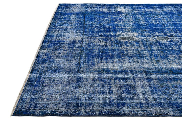 Detail image of 8' 6 x 11' 6 Hand Knotted Ultra Vintage Persian Wool Rug