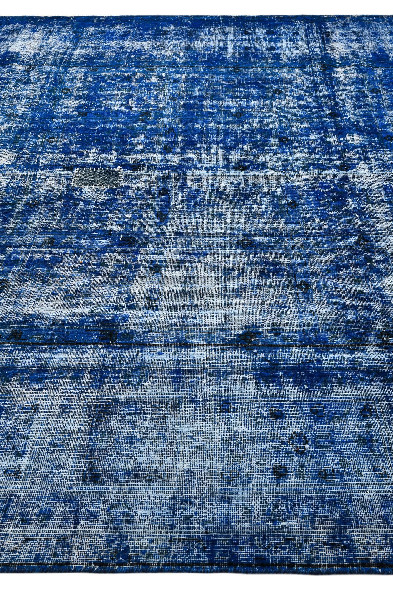 8' 6 x 11' 6 Hand Knotted Ultra Vintage Persian Wool Rug