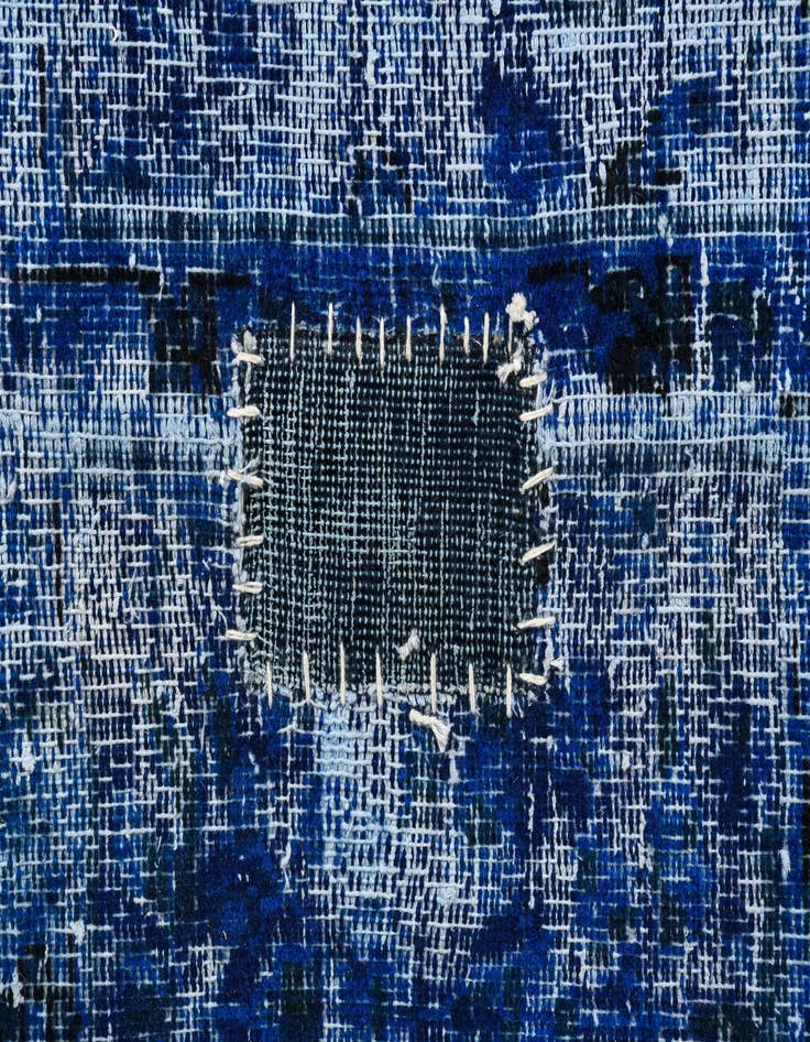 Detail image of 8' 6 x 11' 6  Hand Knotted Ultra Vintage Persian Wool Rug