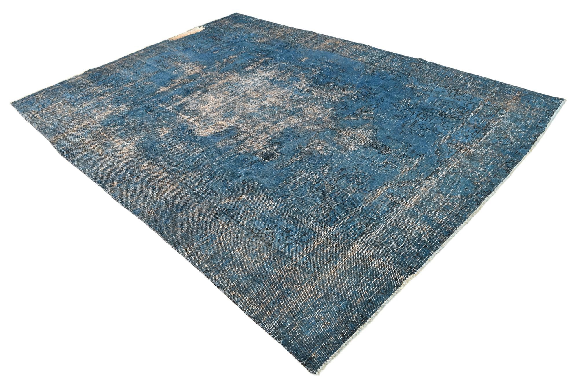 8' x 10' 10 Hand Knotted Ultra Vintage Persian Wool Rug