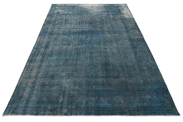 9' 5 x 13' 1 Hand Knotted Ultra Vintage Persian Wool Rug