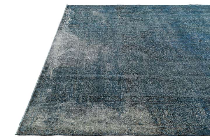 9' 5 x 13' 1 Hand Knotted Ultra Vintage Persian Wool Rug