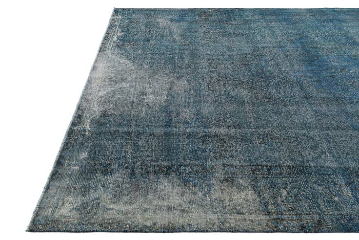 Detail image of 9' 5 x 13' 1 Hand Knotted Ultra Vintage Persian Wool Rug