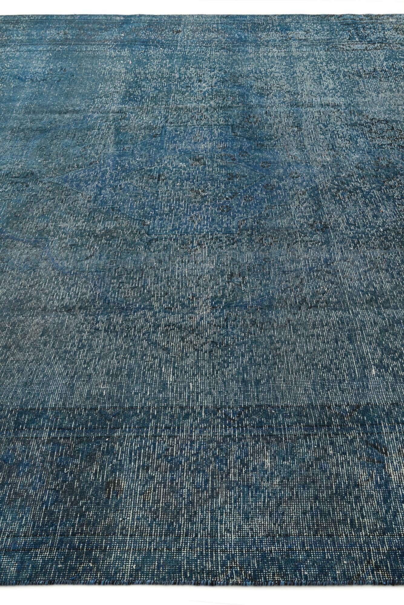 9' 5 x 13' 1 Hand Knotted Ultra Vintage Persian Wool Rug