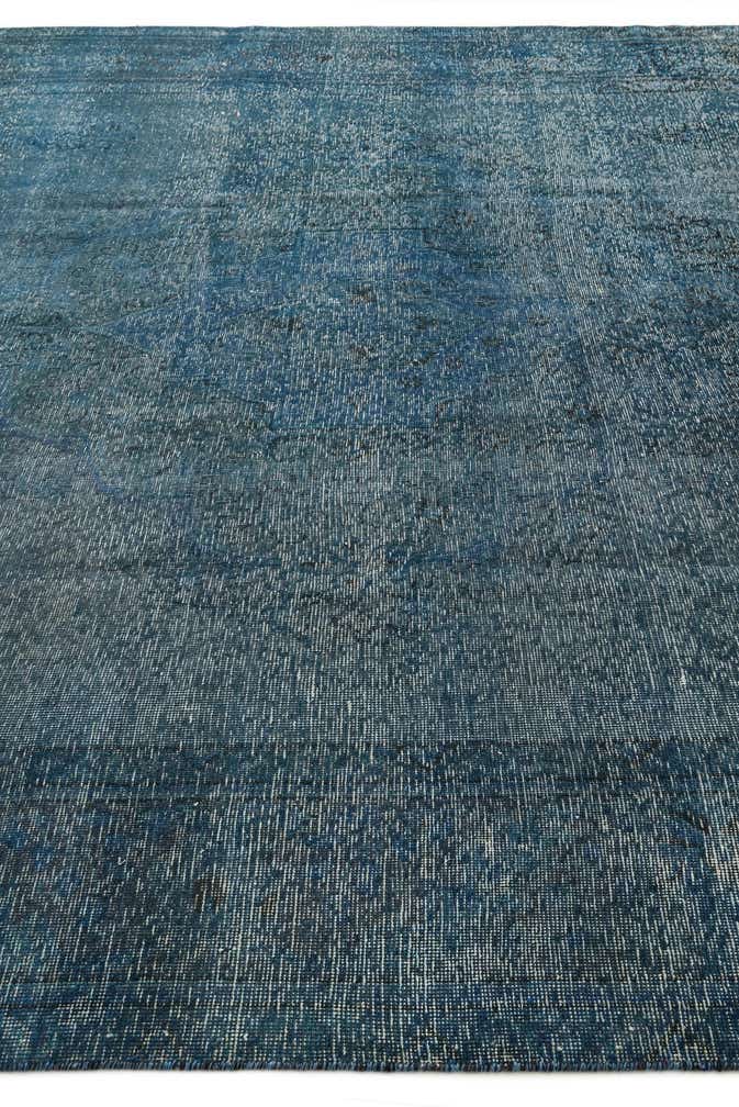 9' 5 x 13' 1 Hand Knotted Ultra Vintage Persian Wool Rug