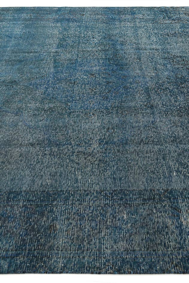 Detail image of 9' 5 x 13' 1 Hand Knotted Ultra Vintage Persian Wool Rug