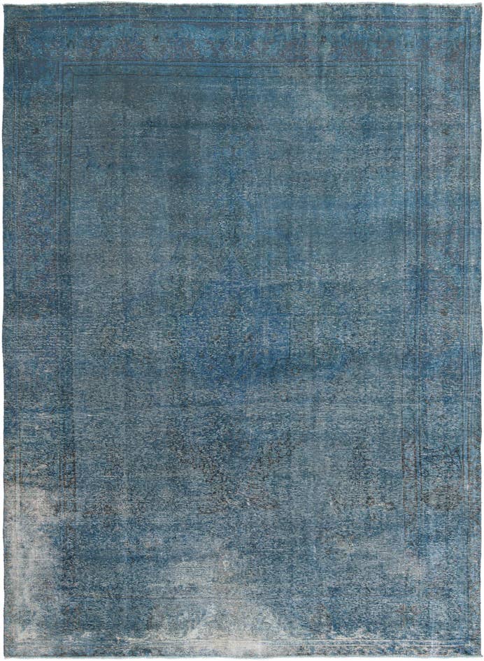 Detail image of 9' 5 x 13' 1 Hand Knotted Ultra Vintage Persian Wool Rug