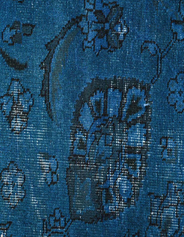 Detail image of 10' x 12' 7  Hand Knotted Ultra Vintage Persian Wool Rug