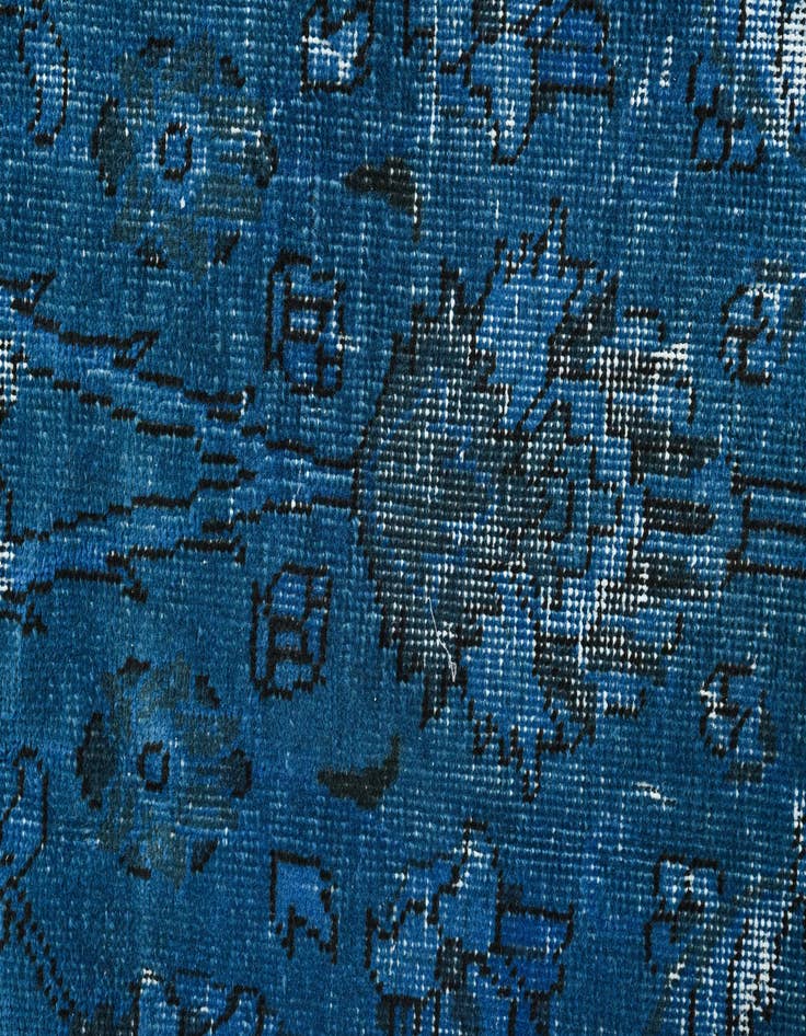 Detail image of 10' x 12' 7  Hand Knotted Ultra Vintage Persian Wool Rug