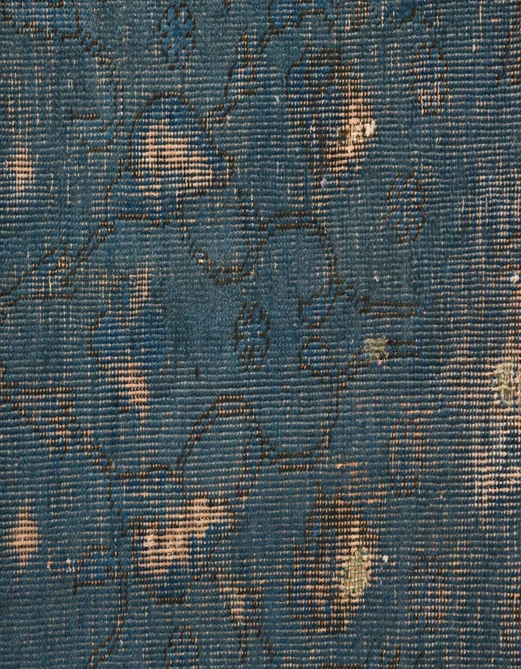 Detail image of 9' x 11' 1  Hand Knotted Ultra Vintage Persian Wool Rug