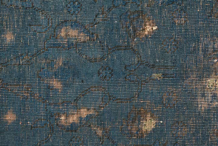 9' x 11' 1 Hand Knotted Ultra Vintage Persian Wool Rug