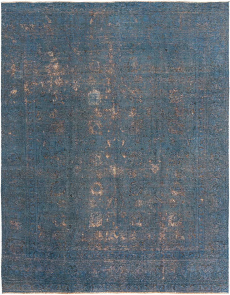Detail image of 9' x 11' 1 Hand Knotted Ultra Vintage Persian Wool Rug