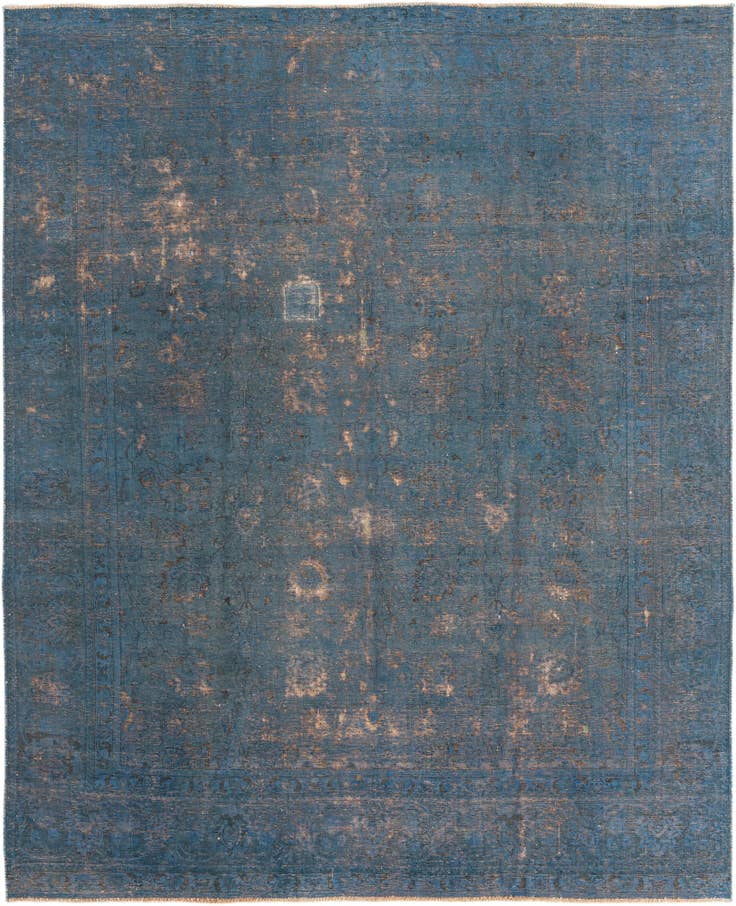 Detail image of 9' x 11' 1 Hand Knotted Ultra Vintage Persian Wool Rug