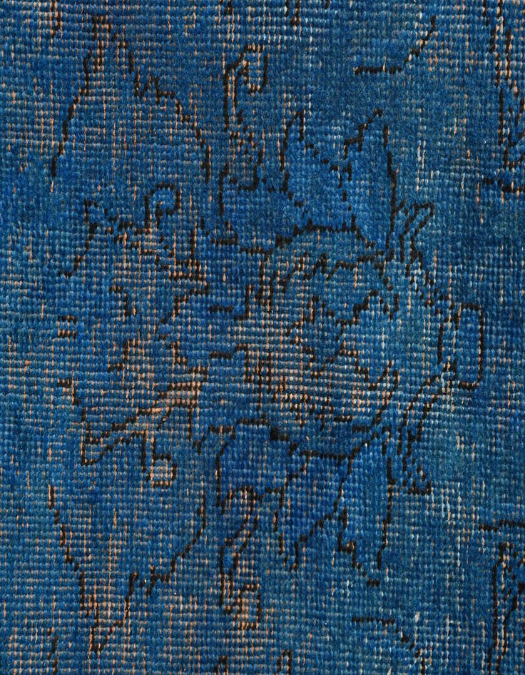 Detail image of 9' 8 x 12' 10  Hand Knotted Ultra Vintage Persian Wool Rug