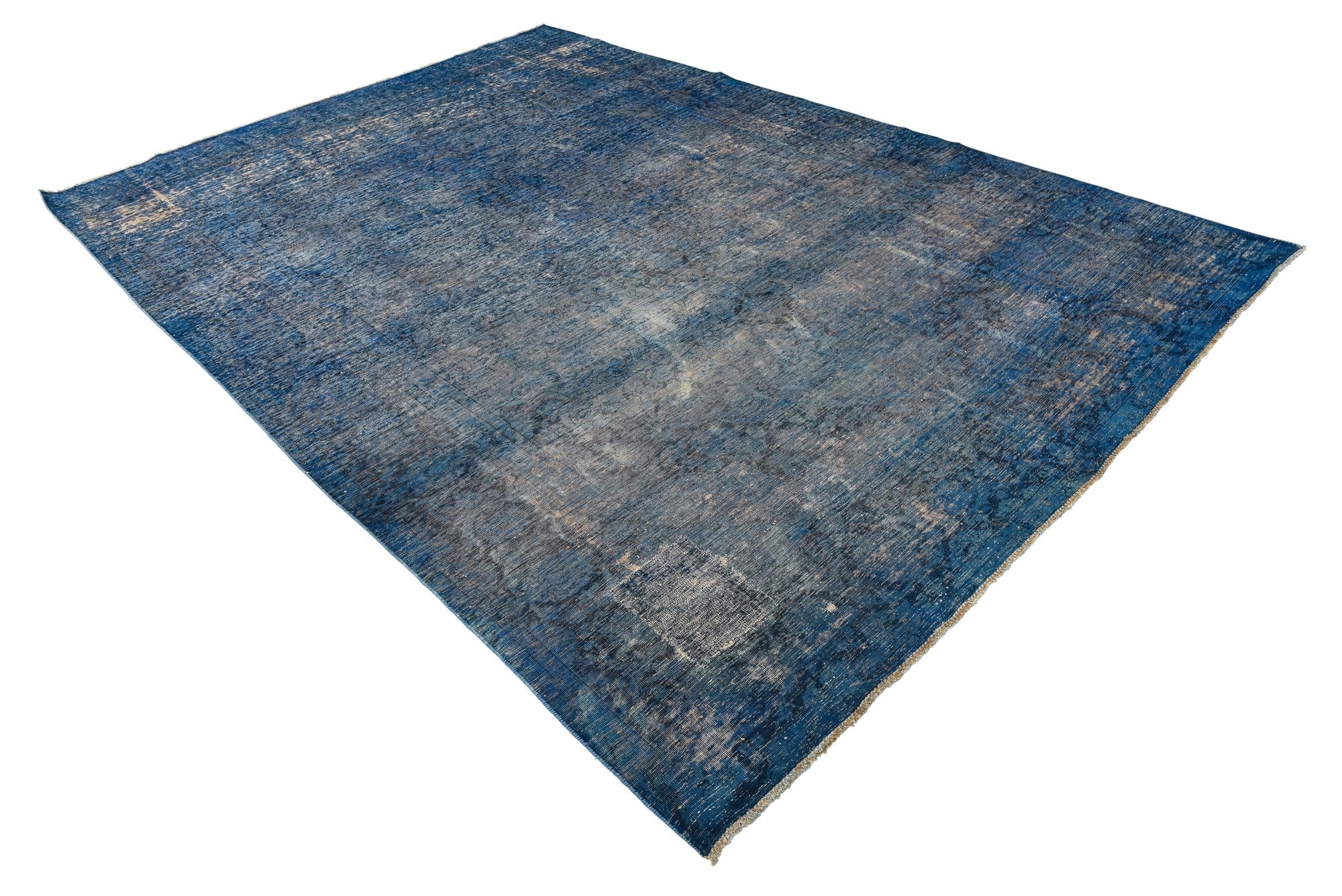 7' 10 x 11' 5 Hand Knotted Ultra Vintage Persian Wool Rug