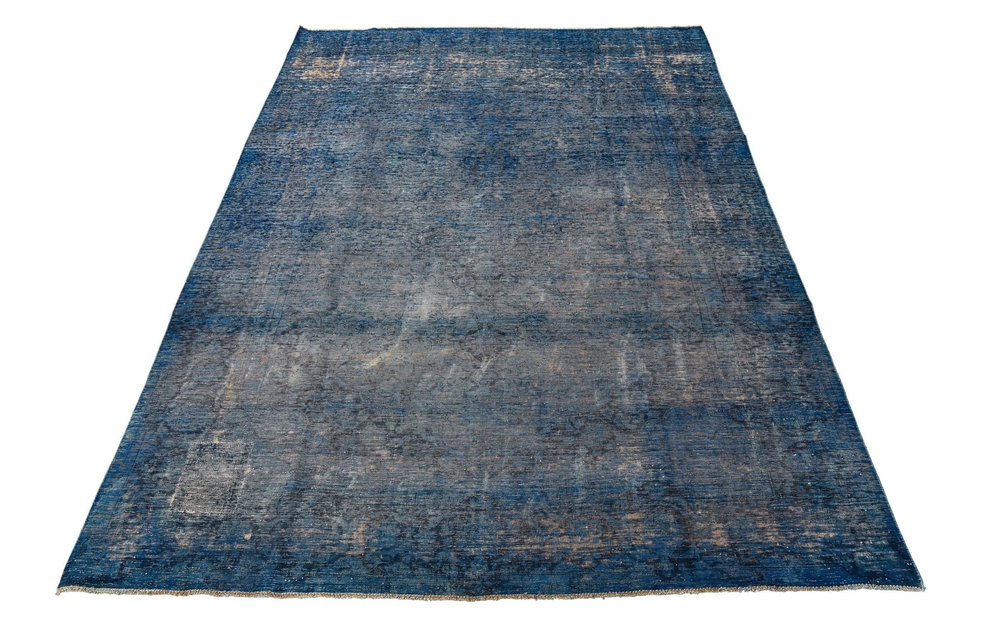 7' 10 x 11' 5 Hand Knotted Ultra Vintage Persian Wool Rug