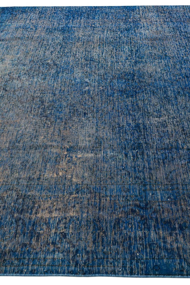 Detail image of 7' 10 x 11' 5 Hand Knotted Ultra Vintage Persian Wool Rug
