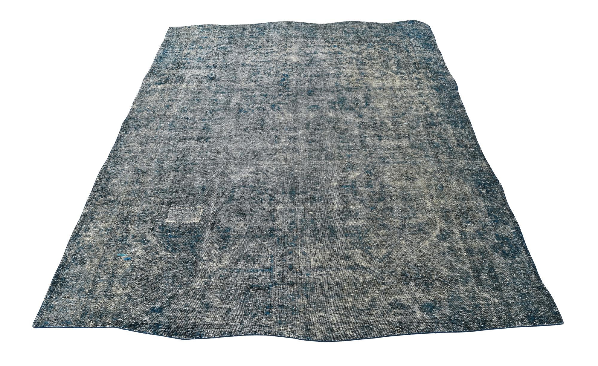 9' 2 x 11' 9 Hand Knotted Ultra Vintage Persian Wool Rug