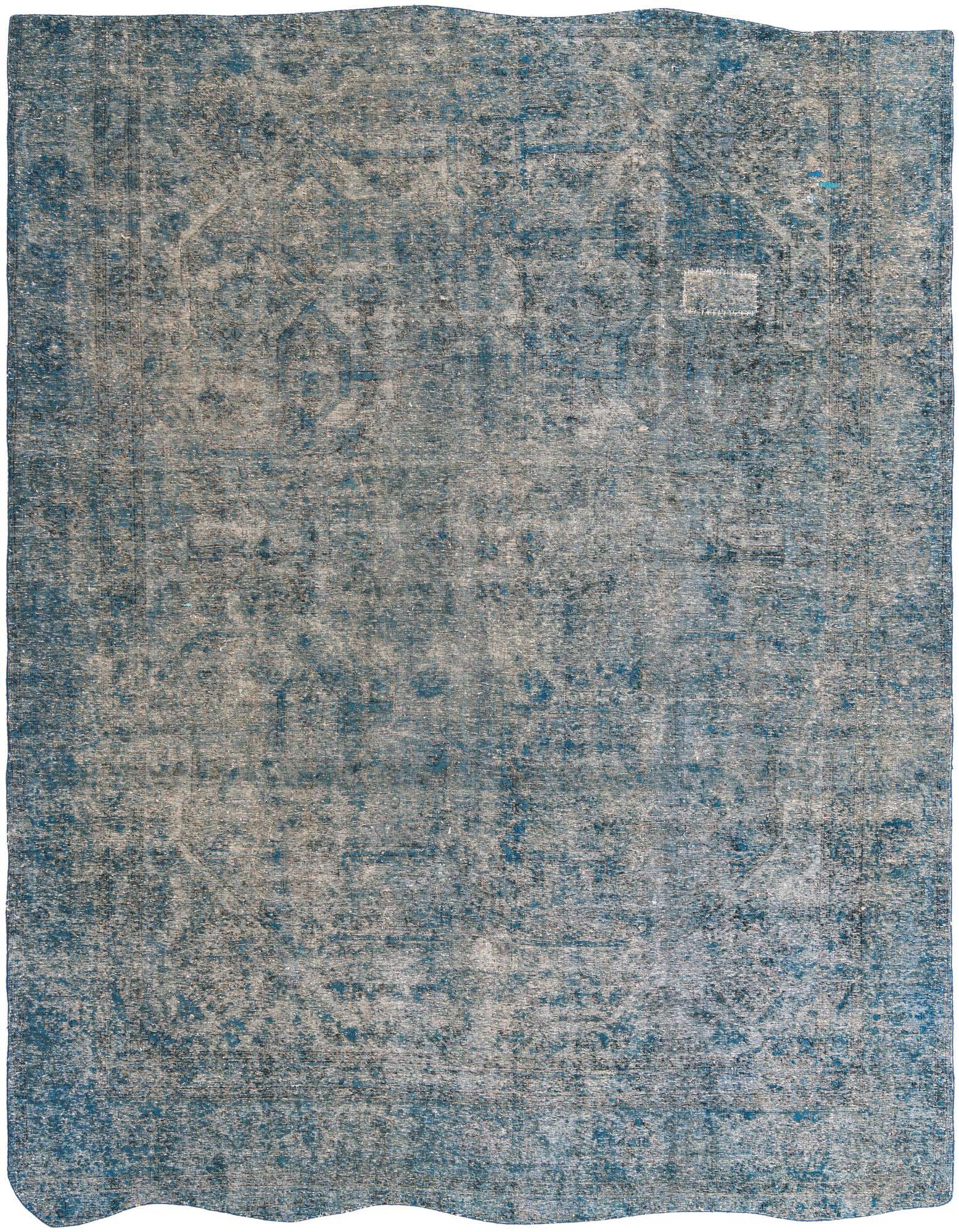 9' 2 x 11' 9 Hand Knotted Ultra Vintage Persian Wool Rug