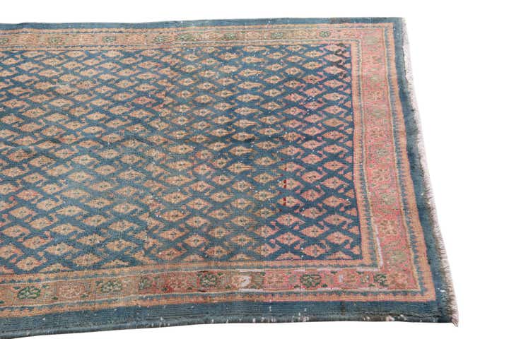 3' 8 x 4' 8 Hand Knotted Ultra Vintage Persian Wool Rug