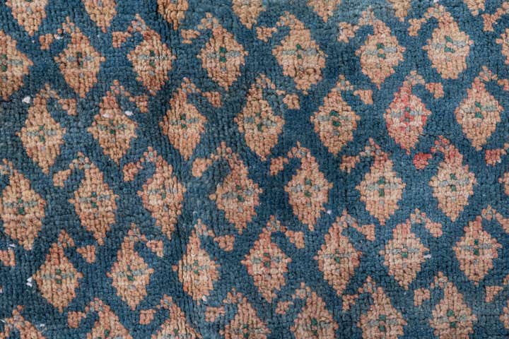 3' 8 x 4' 8 Hand Knotted Ultra Vintage Persian Wool Rug