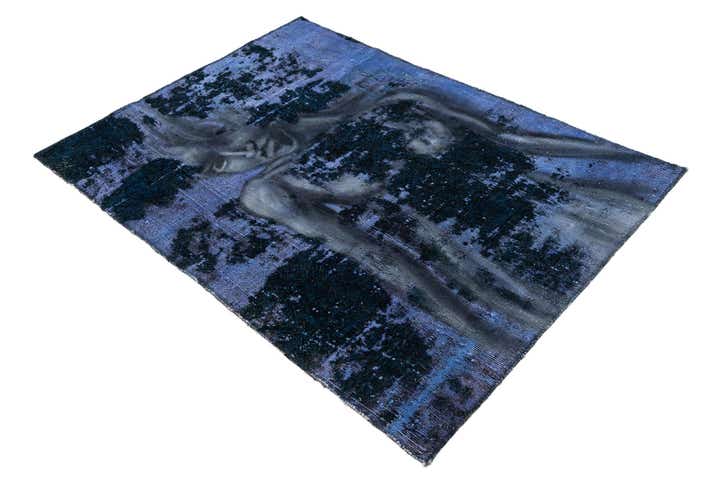 3' 8 x 5' Hand Knotted Ultra Vintage Persian Wool Rug