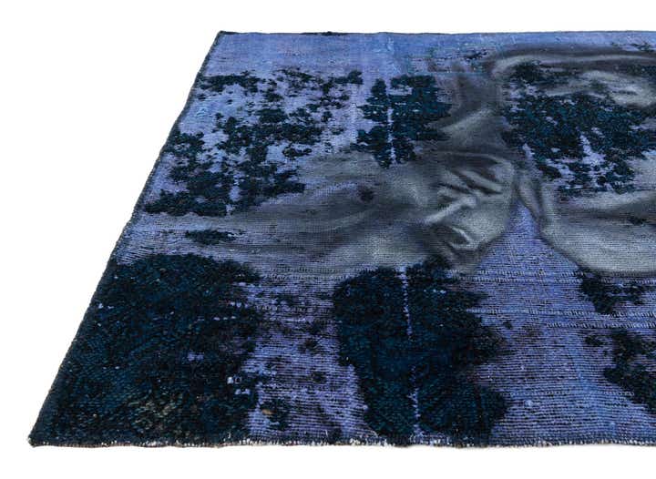 3' 8 x 5' Hand Knotted Ultra Vintage Persian Wool Rug