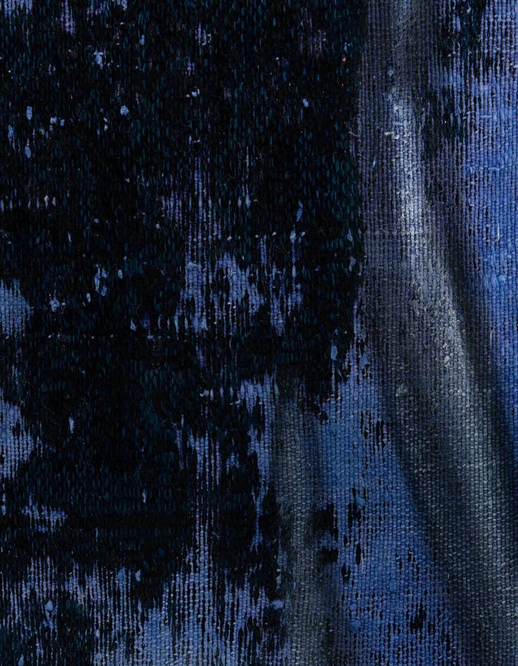 Detail image of 3' 8 x 5'  Hand Knotted Ultra Vintage Persian Wool Rug