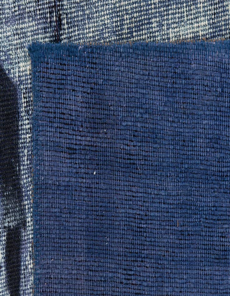 Detail image of 3' 9 x 4' 10  Hand Knotted Ultra Vintage Persian Wool Rug