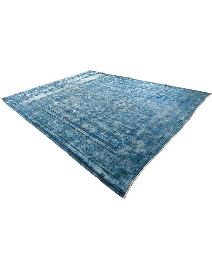 Detail image of 10' 1 x 13' 1  Hand Knotted Ultra Vintage Persian Wool Rug