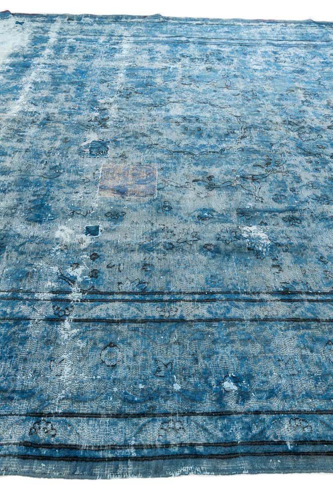 10' 1 x 13' 1 Hand Knotted Ultra Vintage Persian Wool Rug