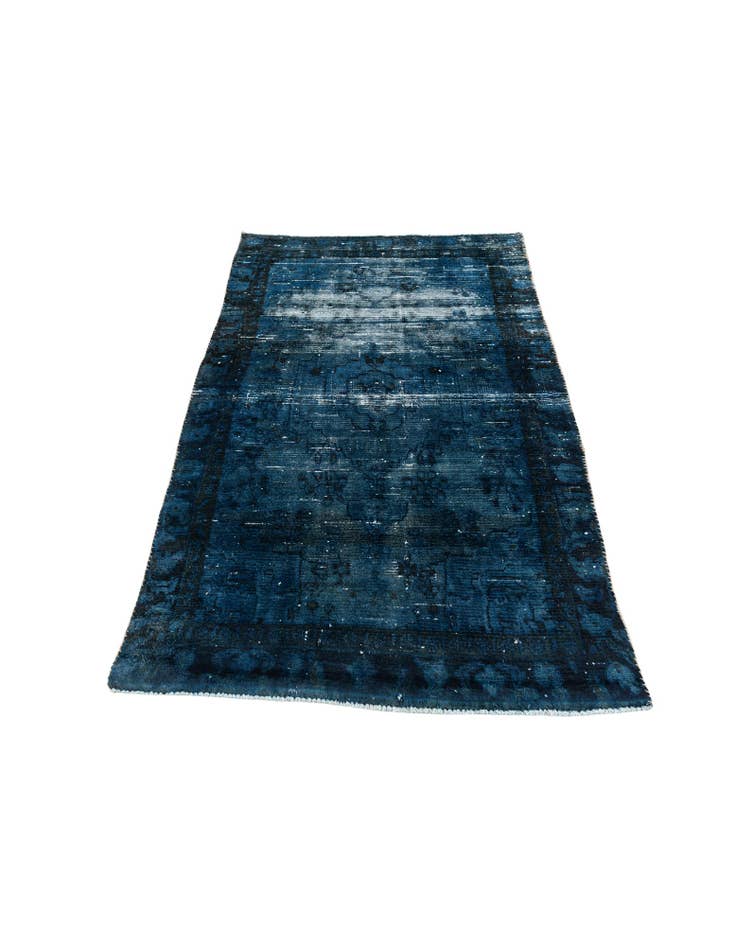 Detail image of 4' x 6' 5 Hand Knotted Ultra Vintage Persian Wool Rug