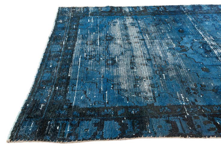 Detail image of 4' x 6' 5 Hand Knotted Ultra Vintage Persian Wool Rug